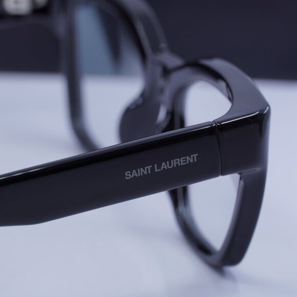 Saint Laurent SL641 006 Cat Eye Sunglasses – Shiny Black main image 2